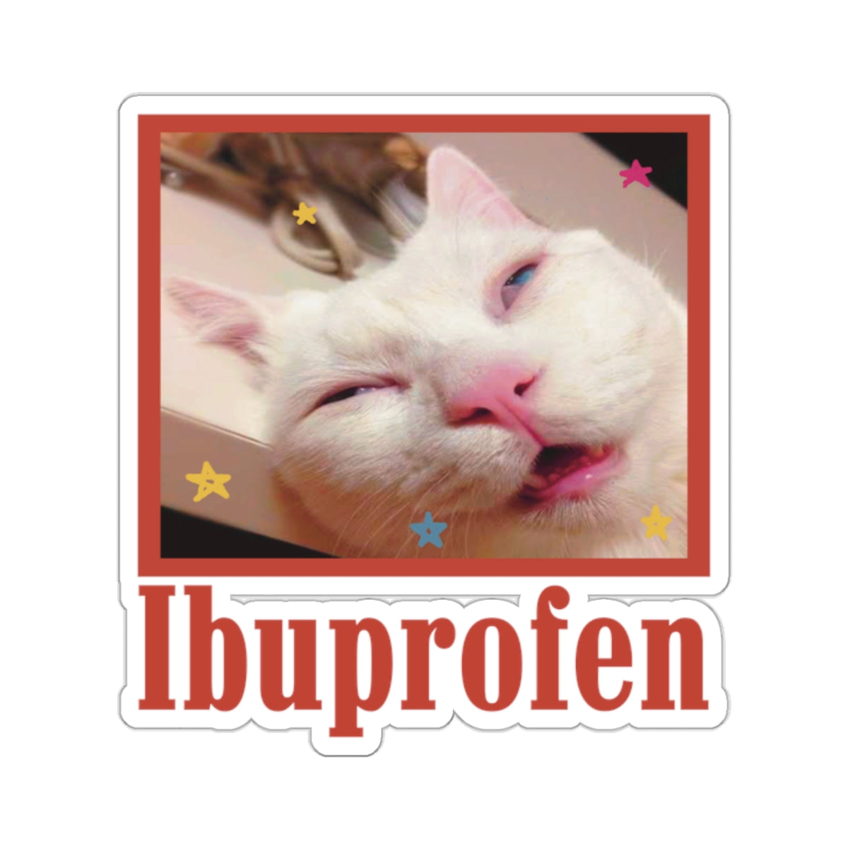 Ibuprofen Sticker