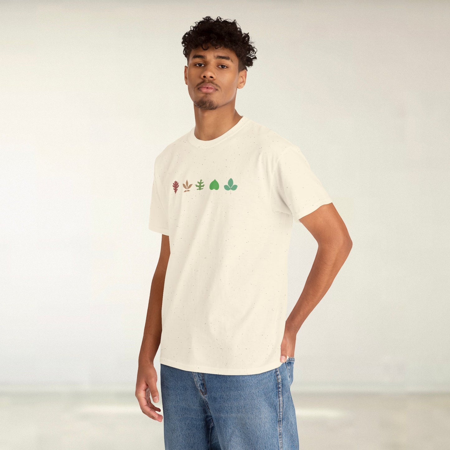 Forest Ecosystem Leaf Tee