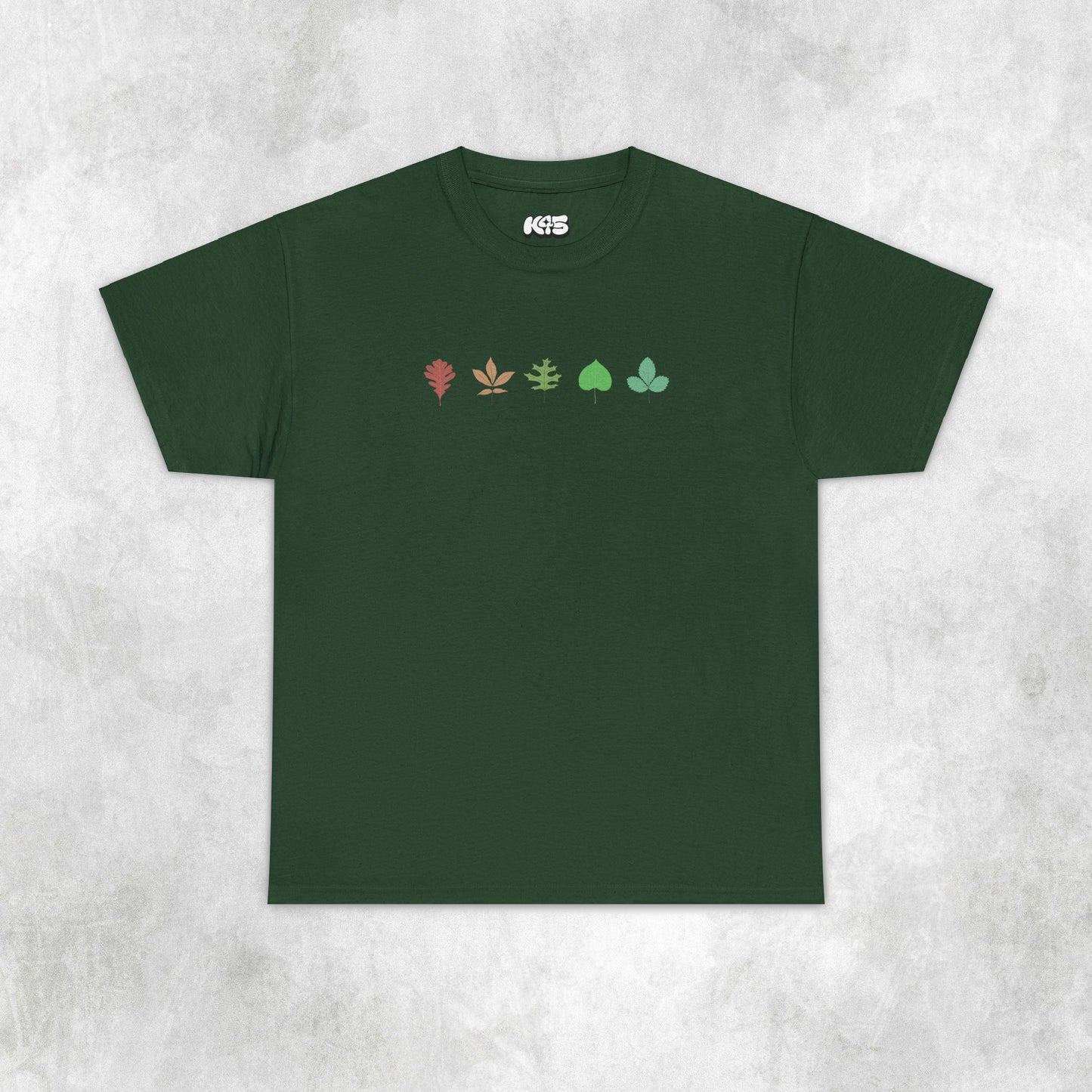 Forest Ecosystem Leaf Tee