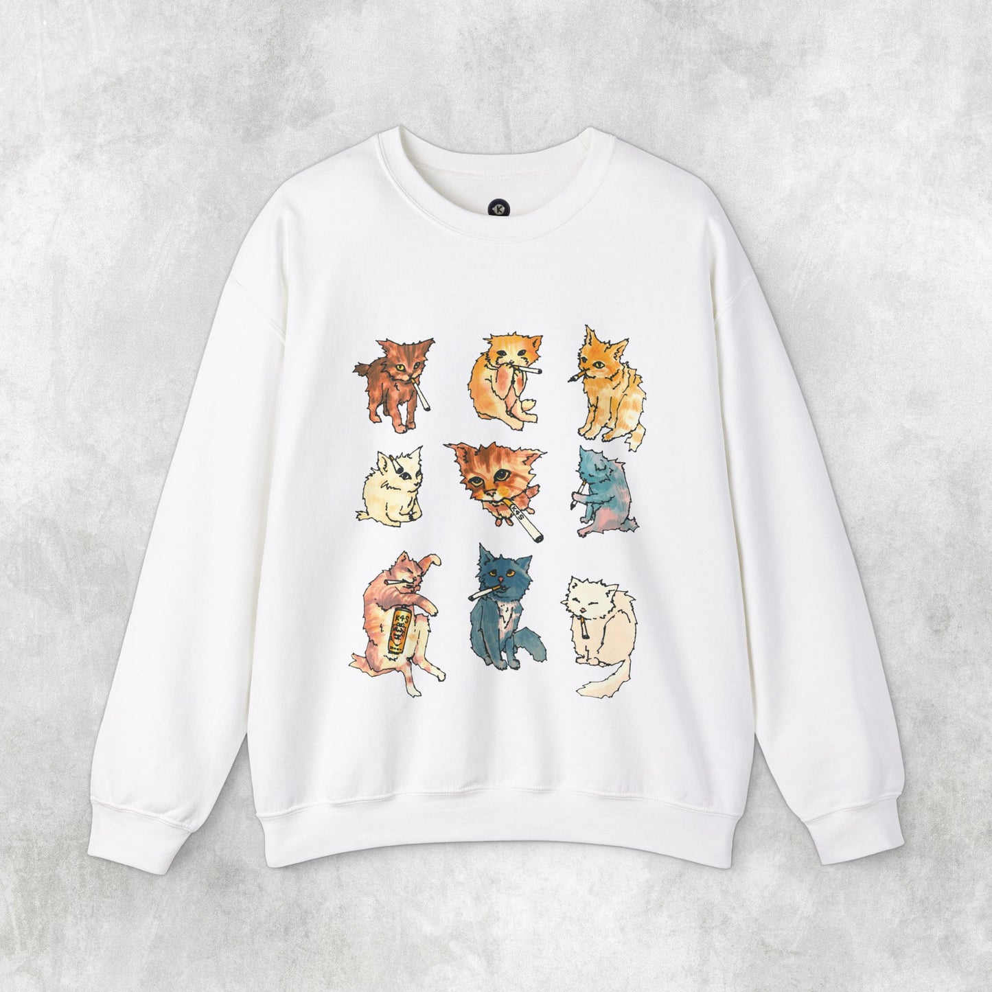 Kitty Ciggy Gang Sweater