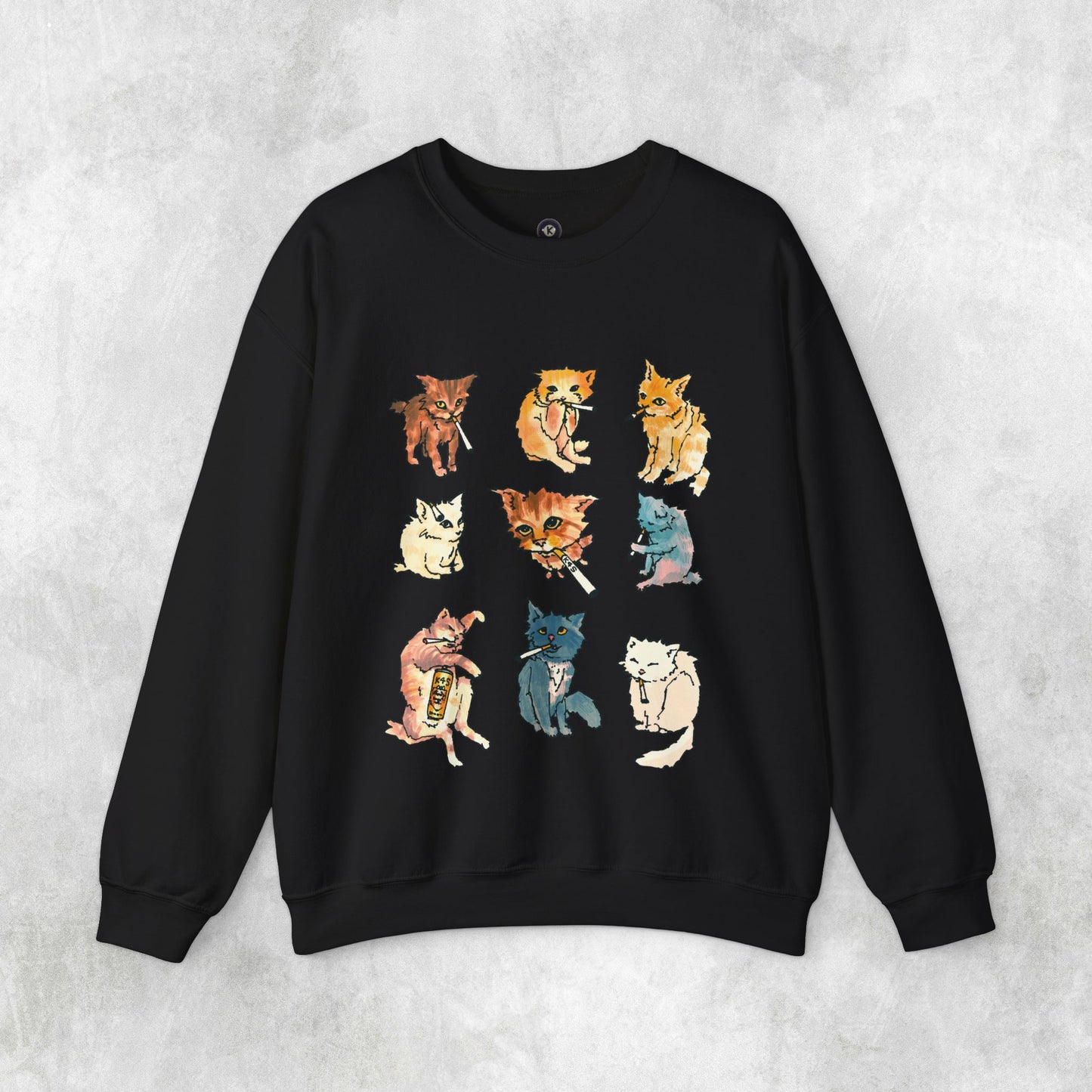 Kitty Ciggy Gang Sweater