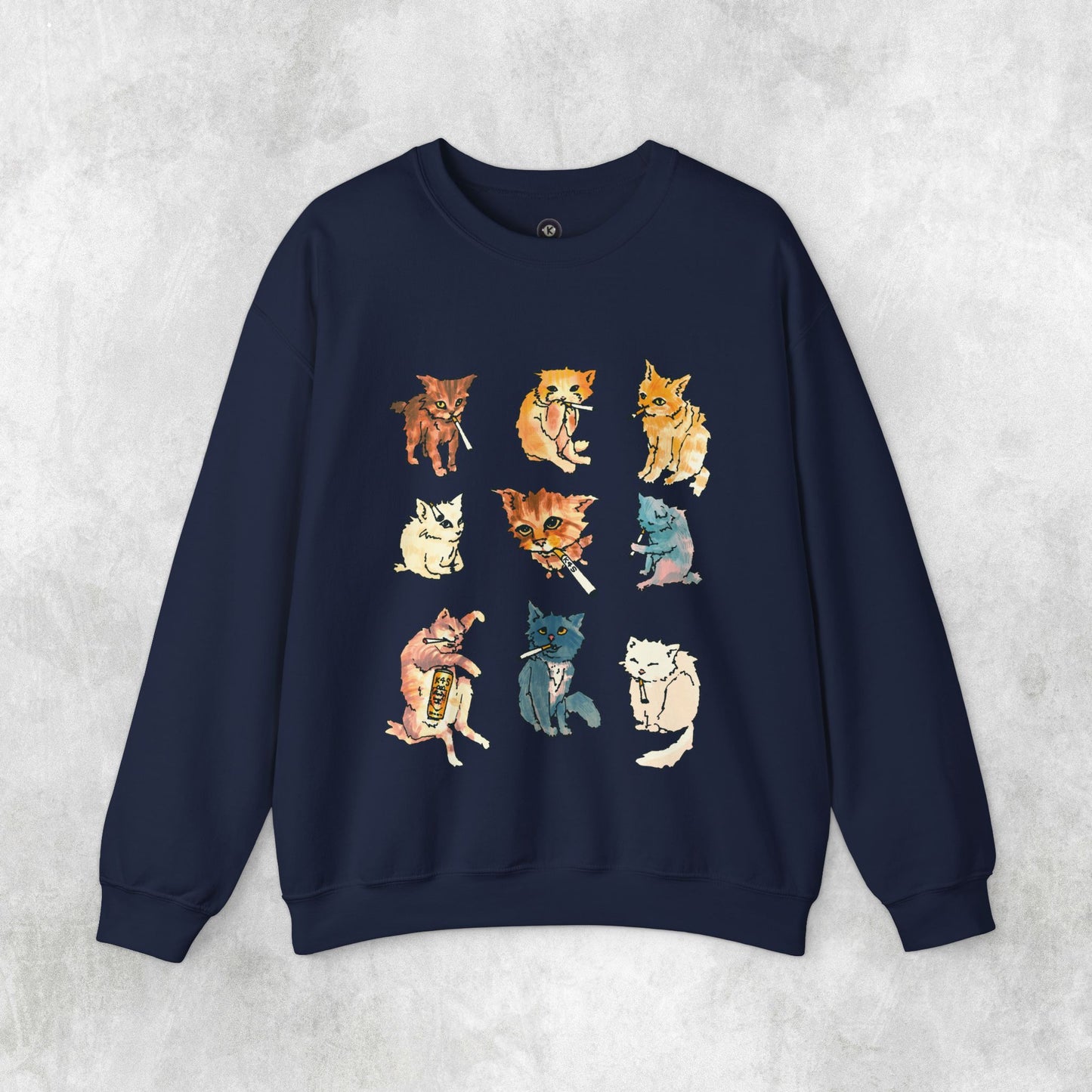 Kitty Ciggy Gang Sweater