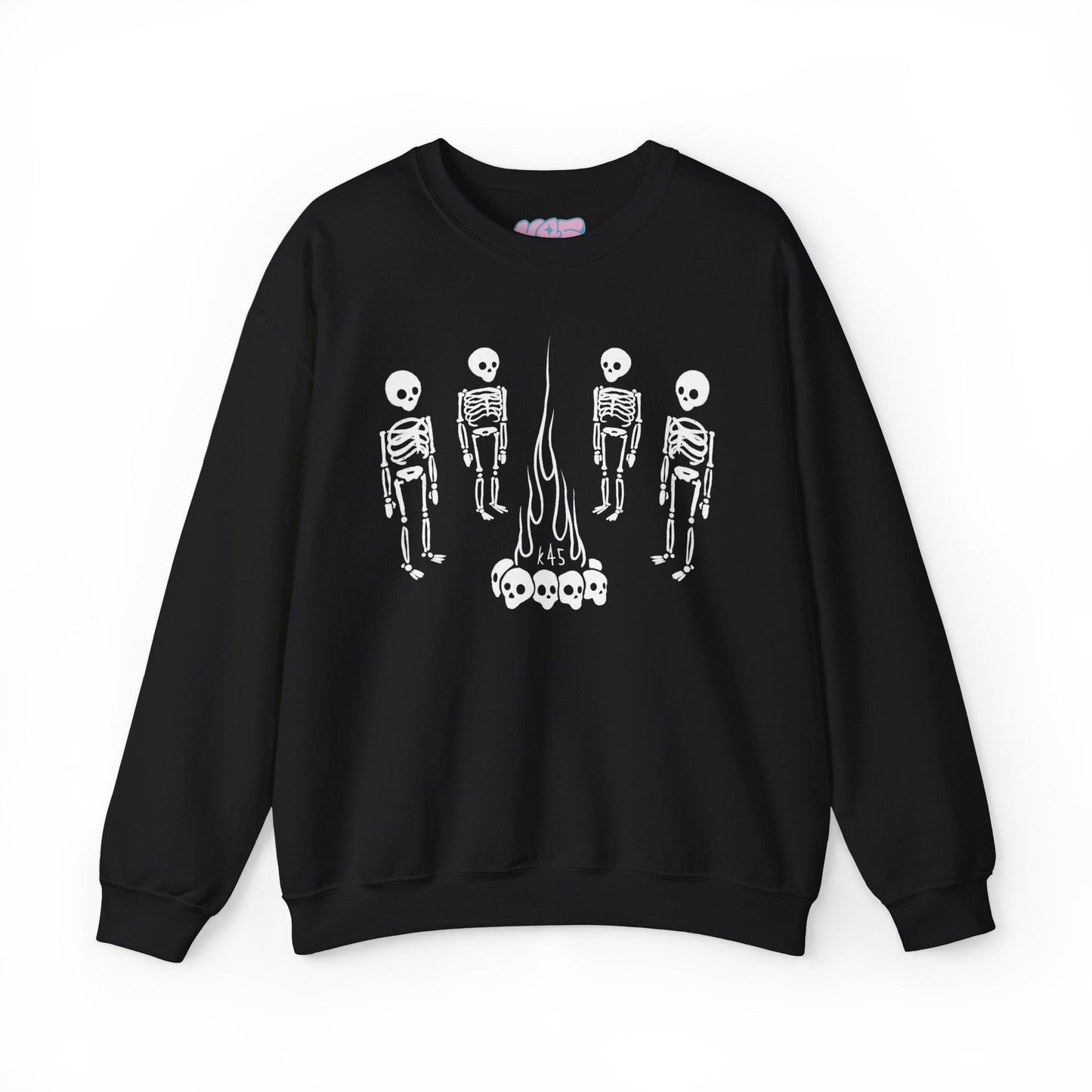 Skeleton Bonfire Sweater