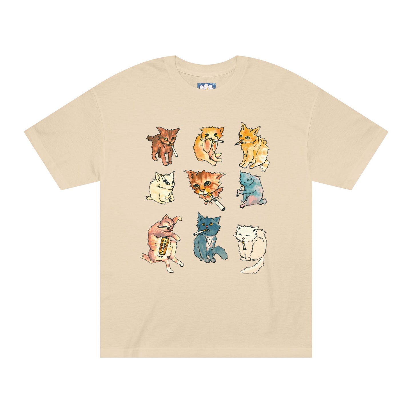Kitty Ciggy Gang Tee