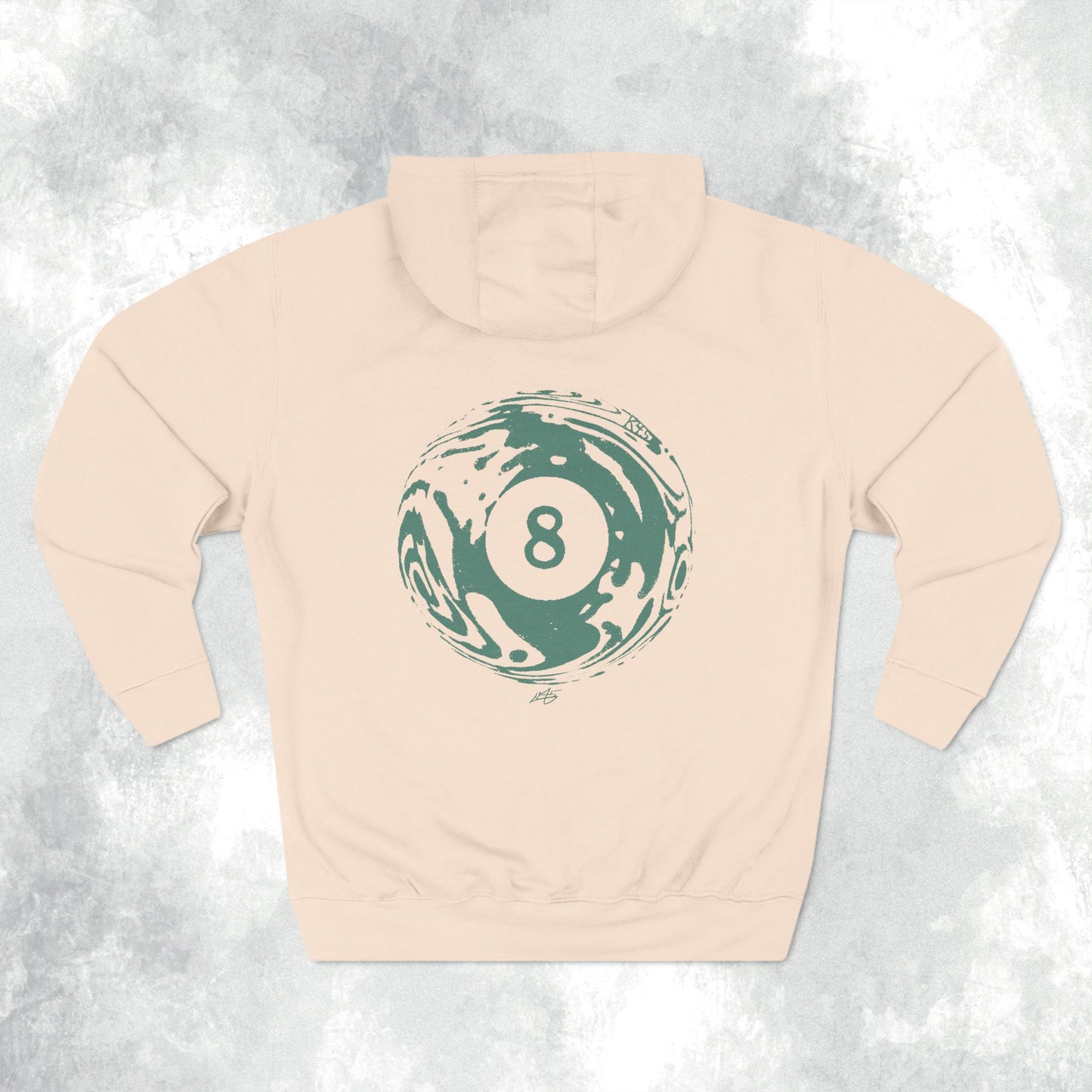8 Ball Three-Panel Hoodie