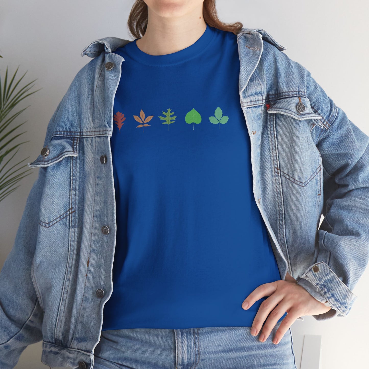 Forest Ecosystem Leaf Tee