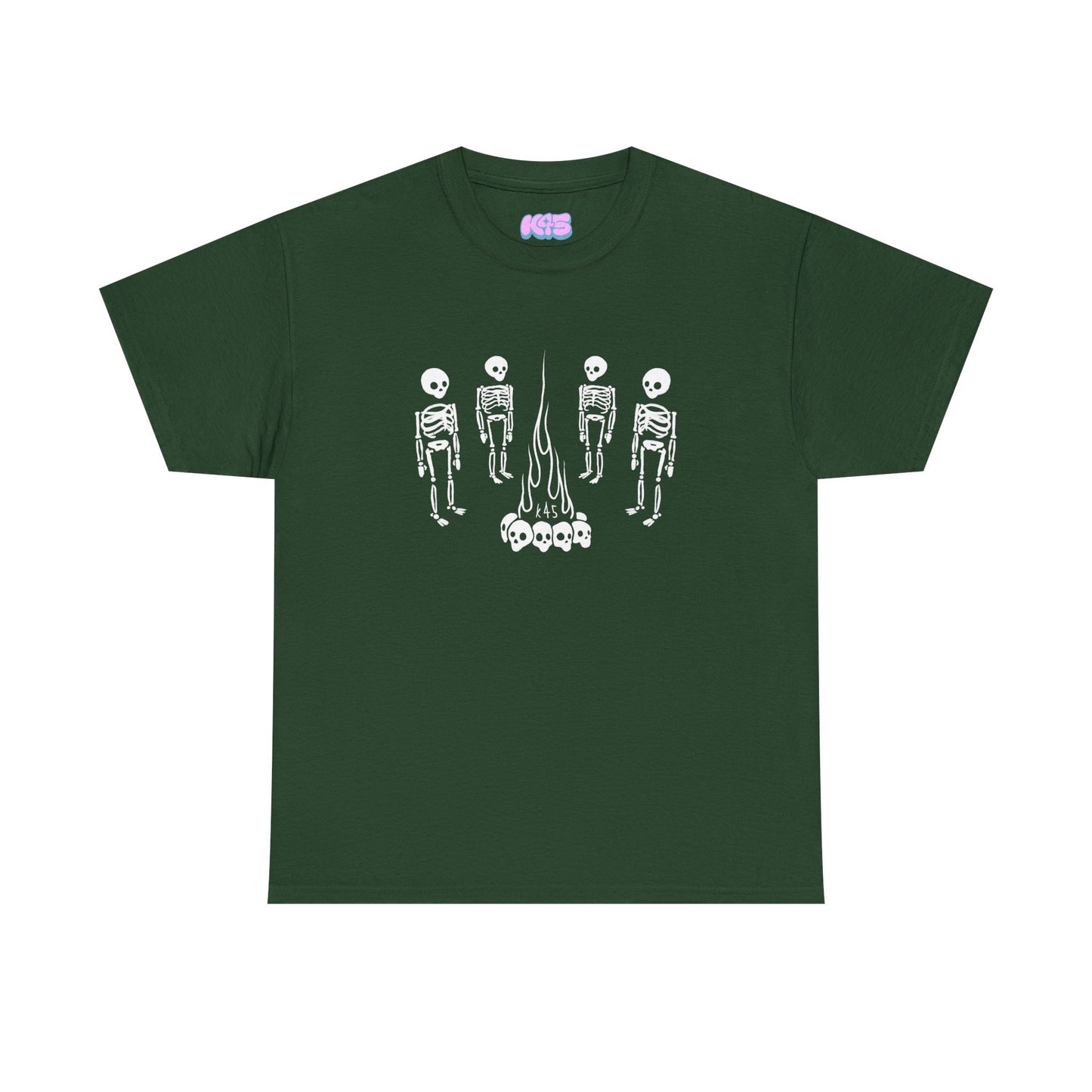 Skeleton Bonfire Tee