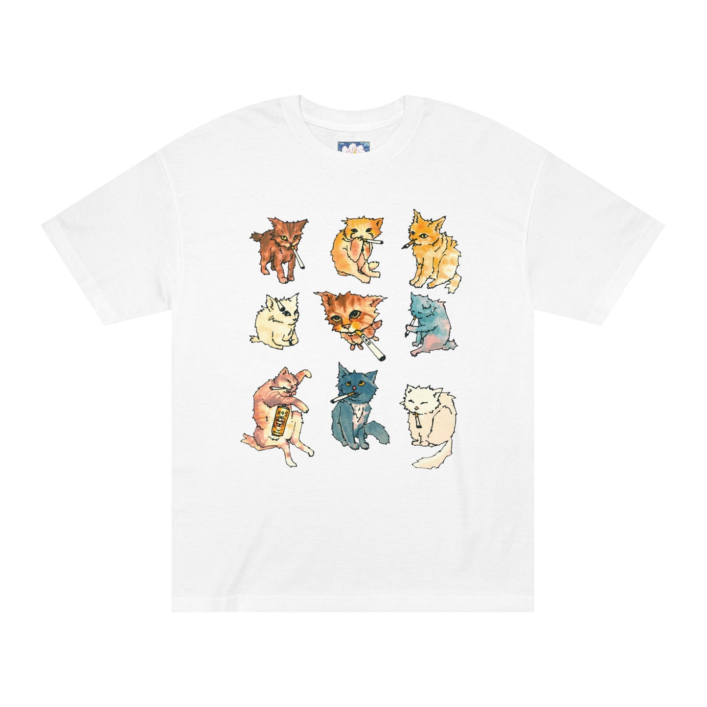 Kitty Ciggy Gang Tee
