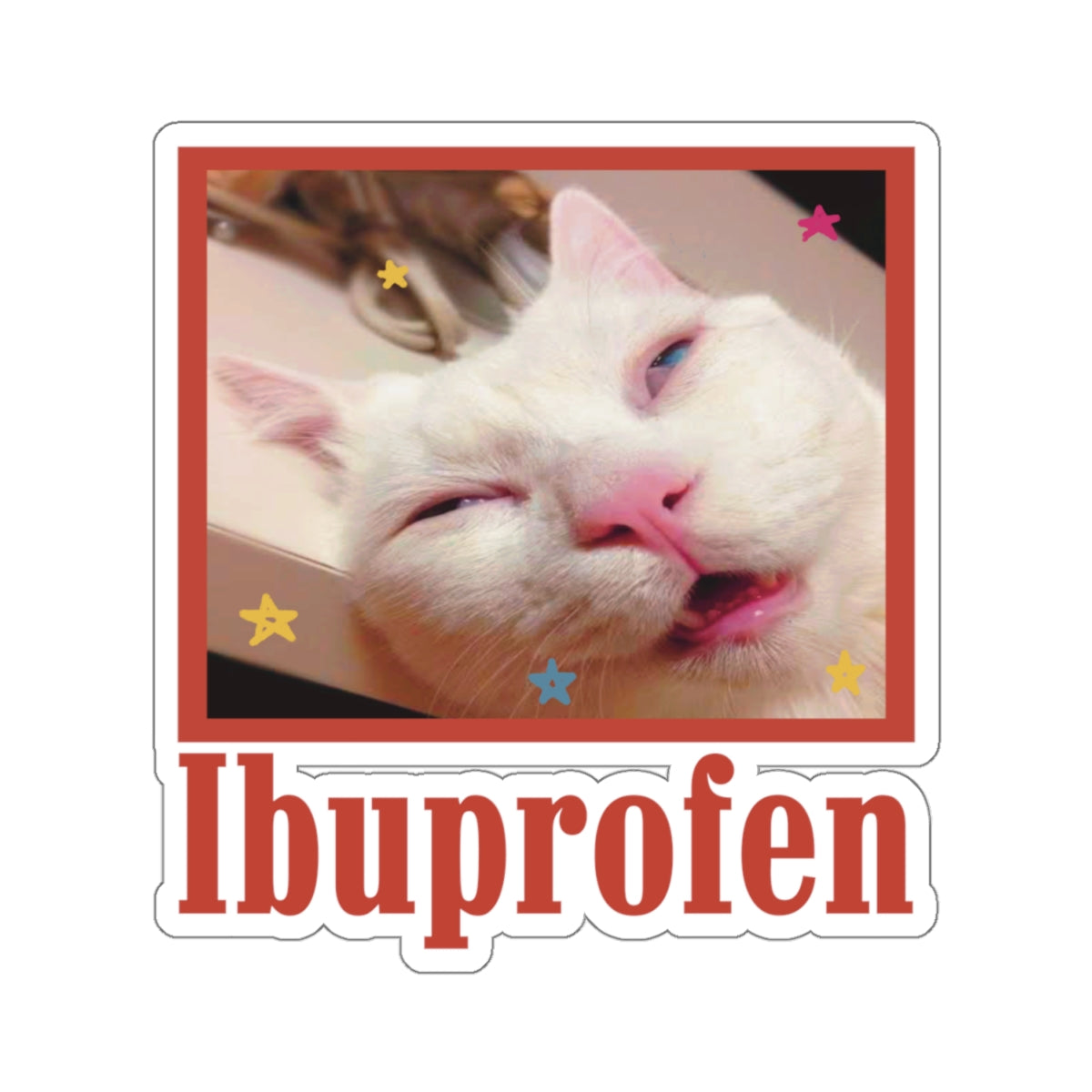 Ibuprofen Sticker