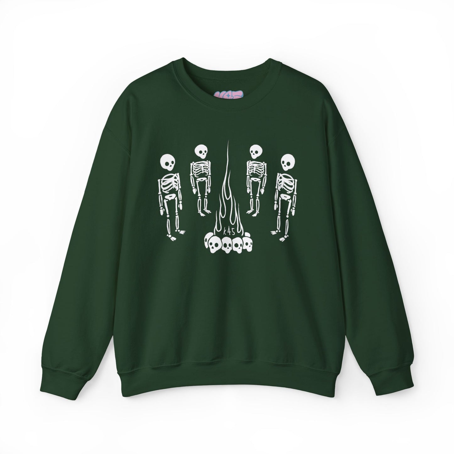 Skeleton Bonfire Sweater