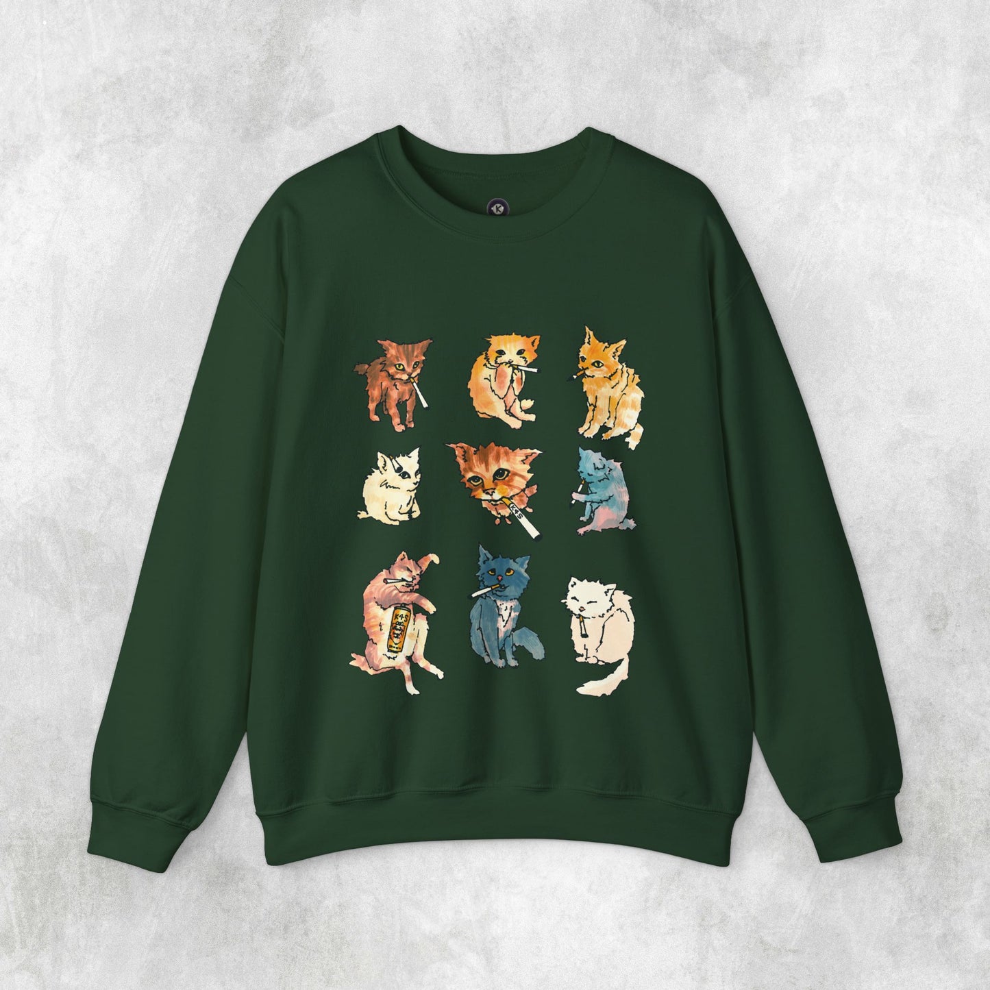 Kitty Ciggy Gang Sweater