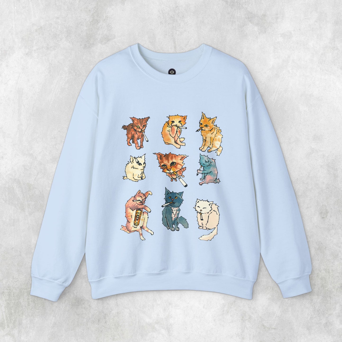Kitty Ciggy Gang Sweater