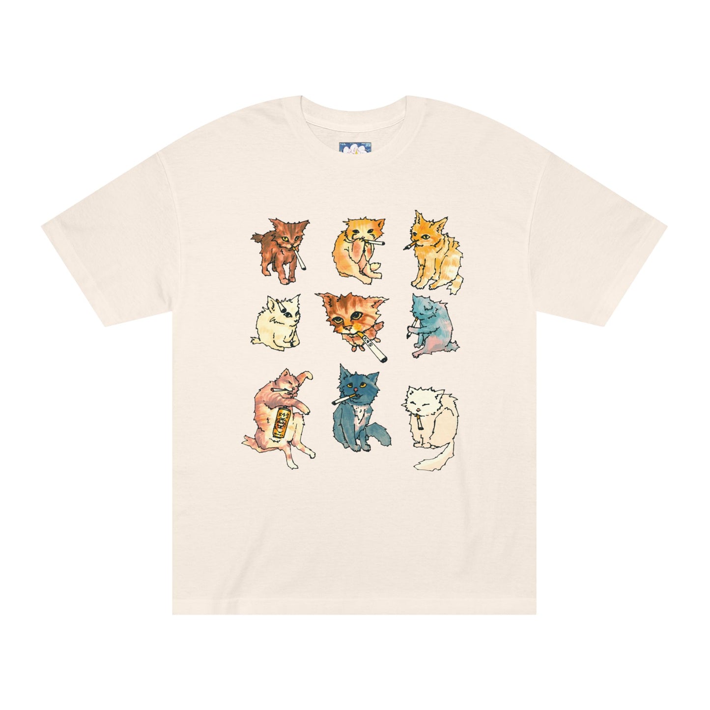 Kitty Ciggy Gang Tee