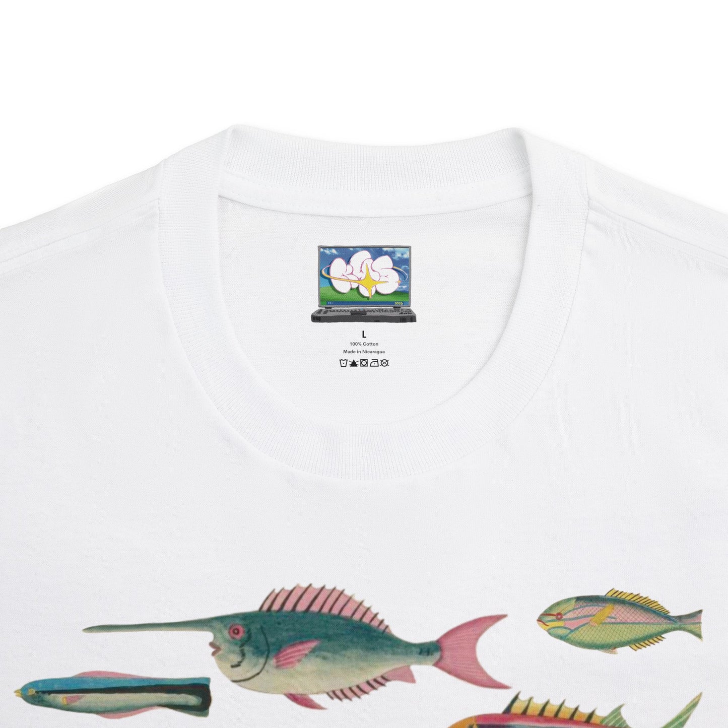 Fugly Fish Large Print Tee