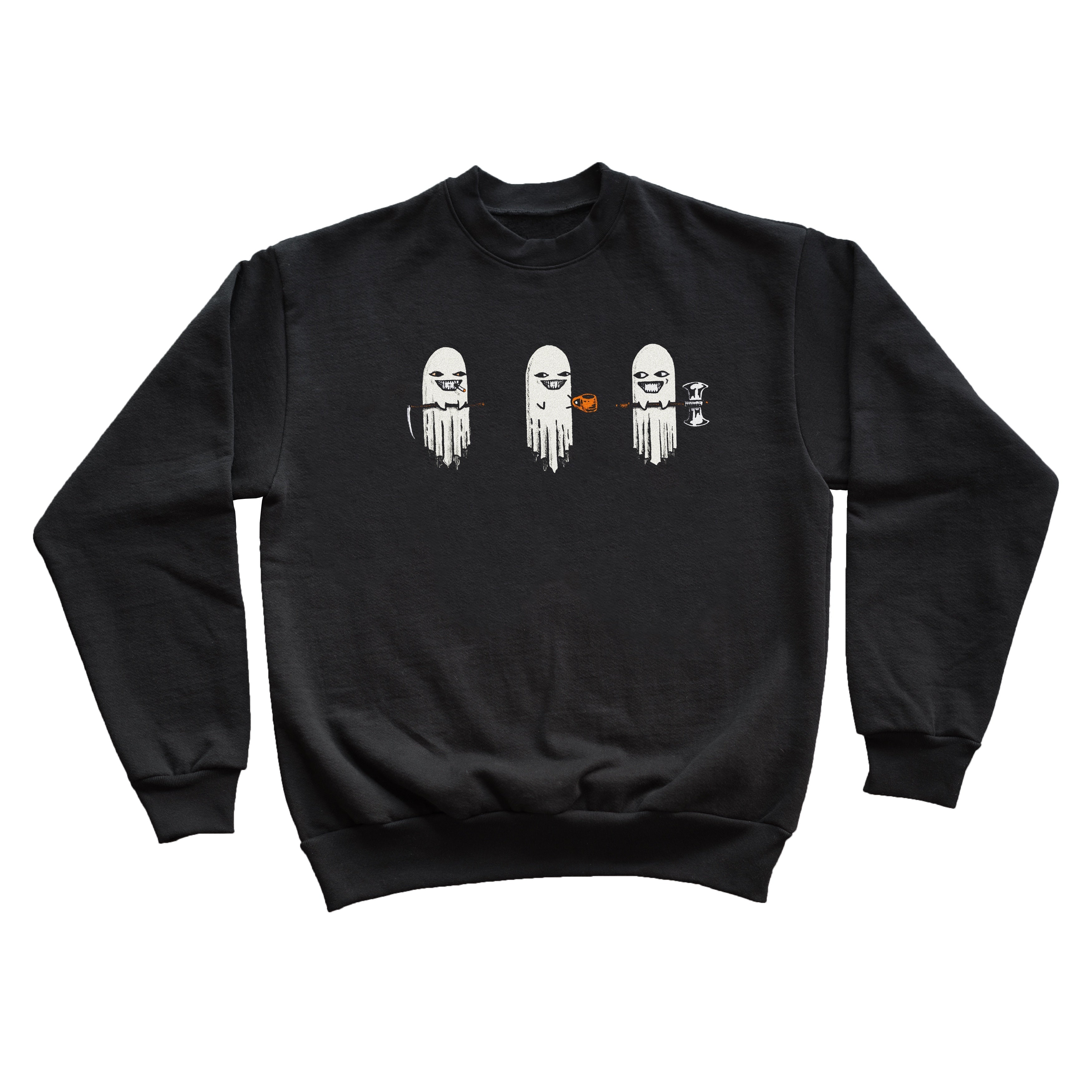 Toasted Ghosts HeavyBlend Sweatshirt k45ink