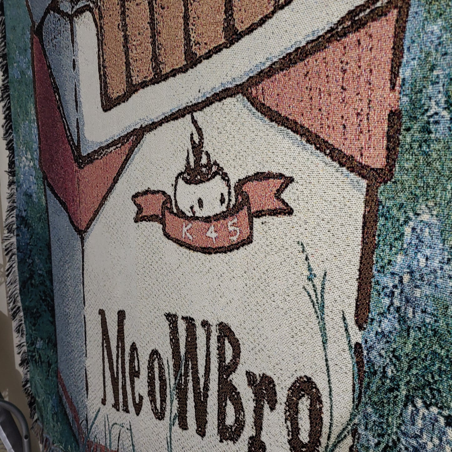 MeowBoro Vintage Style Limited Blanket
