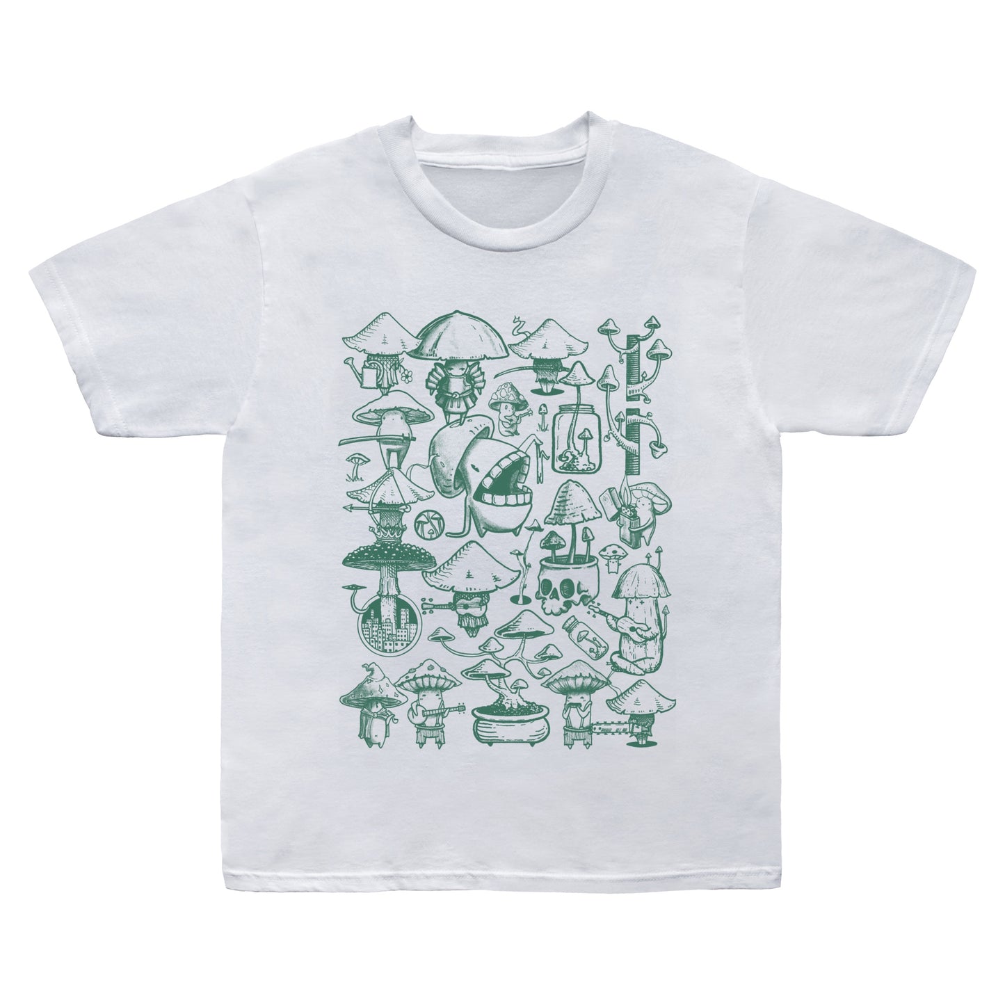 Mega Mushroom Flash Heavy Tee