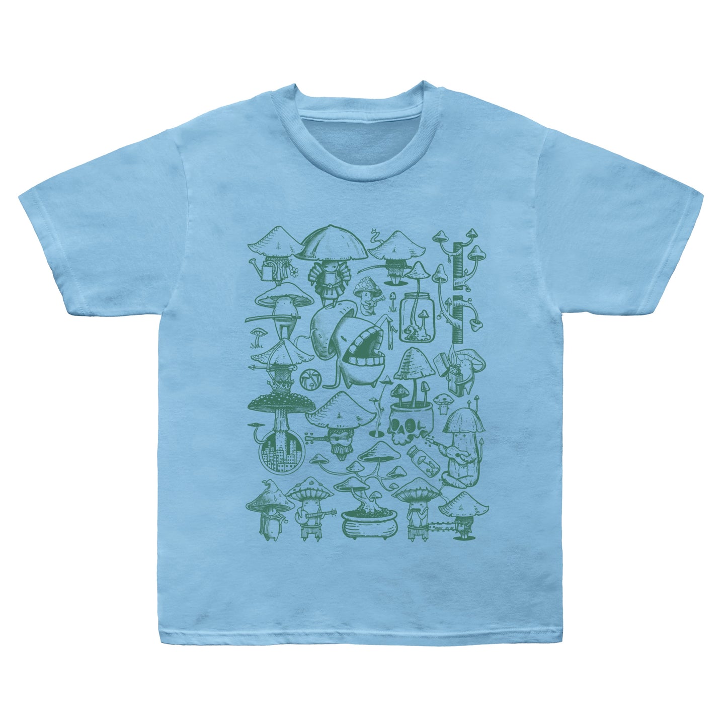 Mega Mushroom Flash Heavy Tee