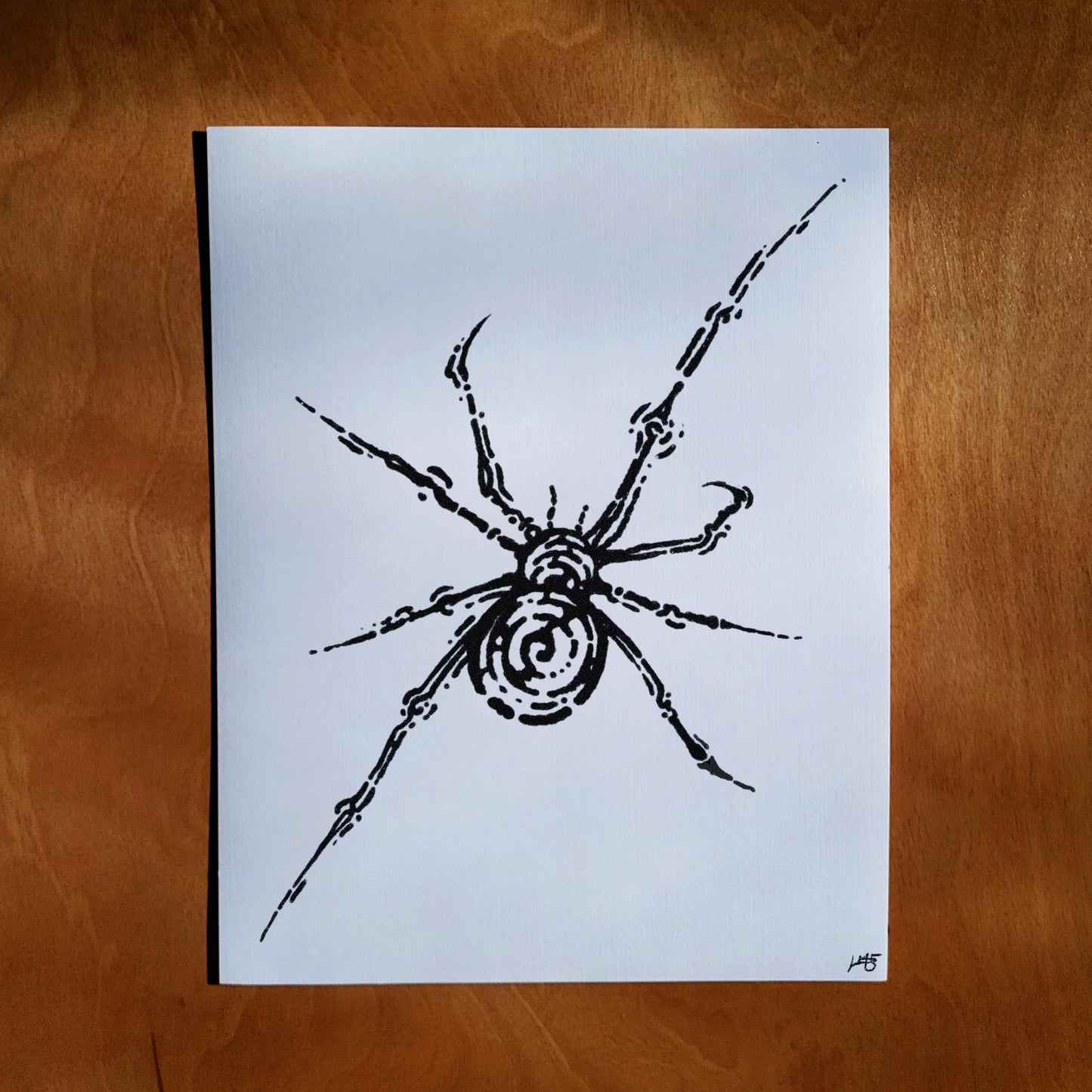 Uzumaki Spider Signed Print