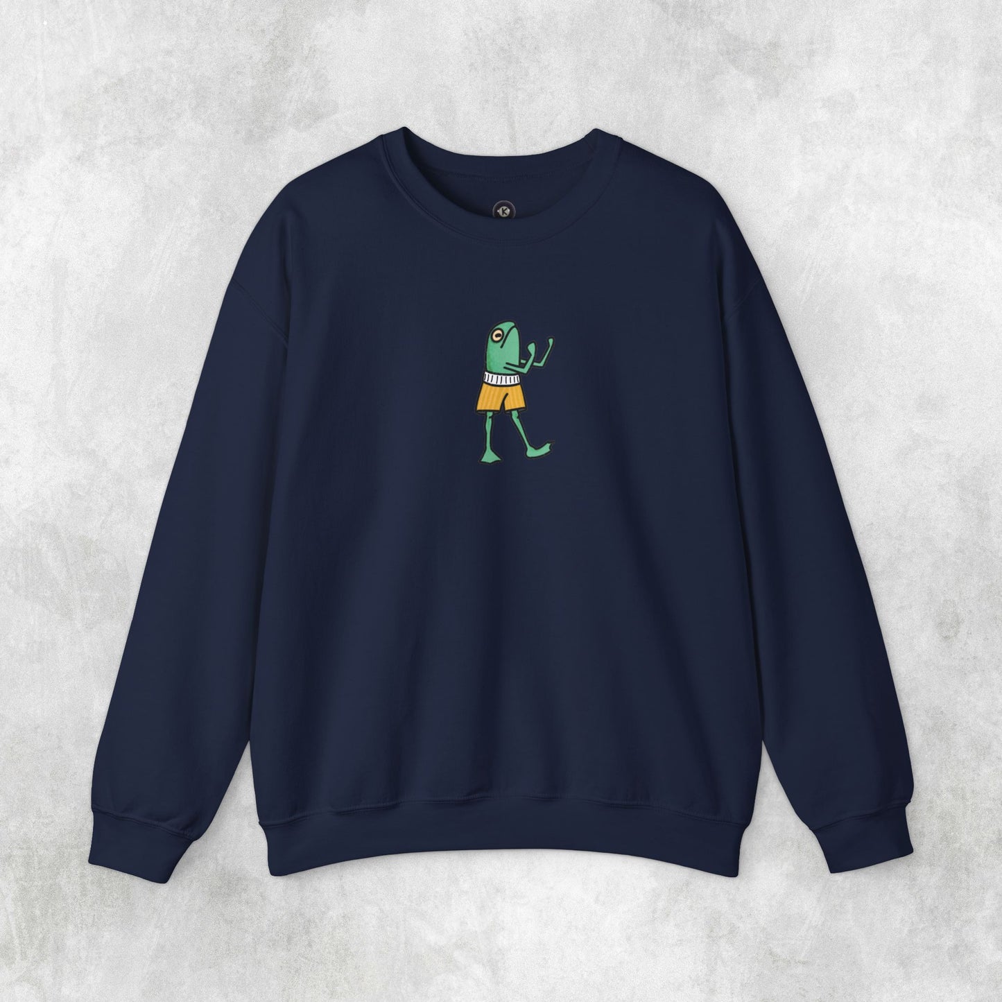 Frog Boxer Print Sweater