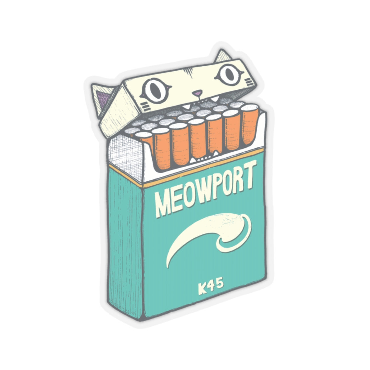 MeowPort Sticker