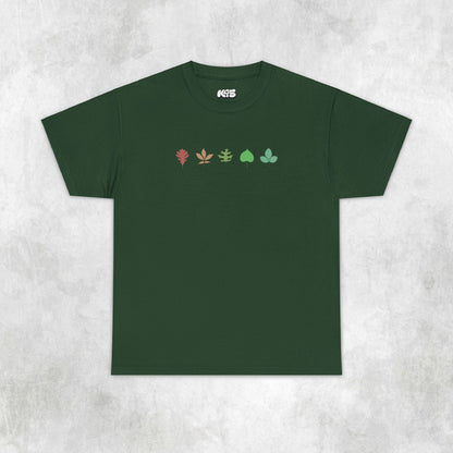 Forest Ecosystem Leaf Tee