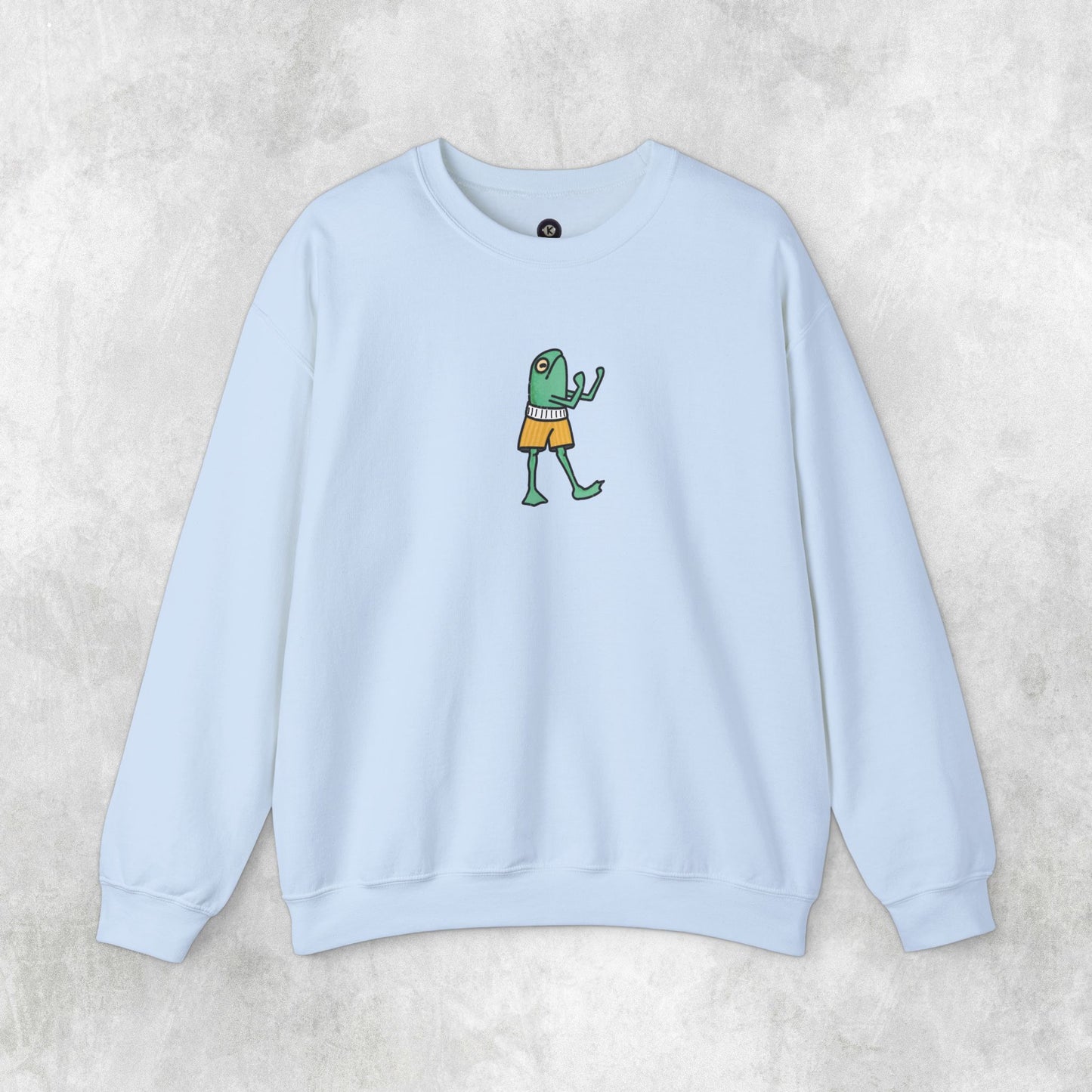 Frog Boxer Print Sweater