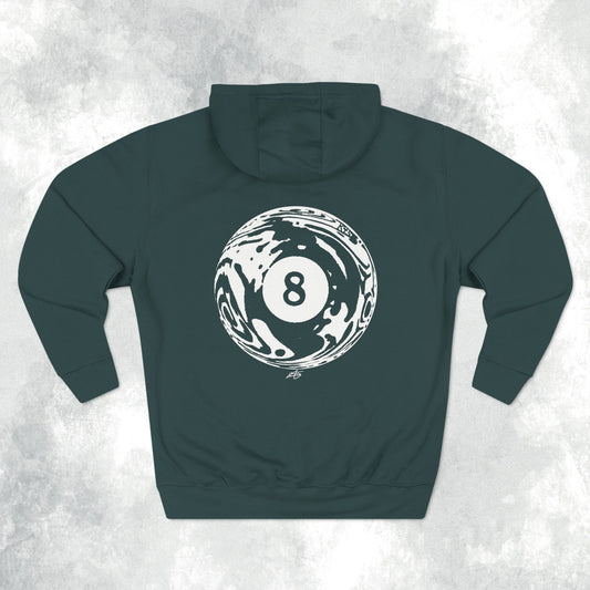 8 Ball Three-Panel Hoodie