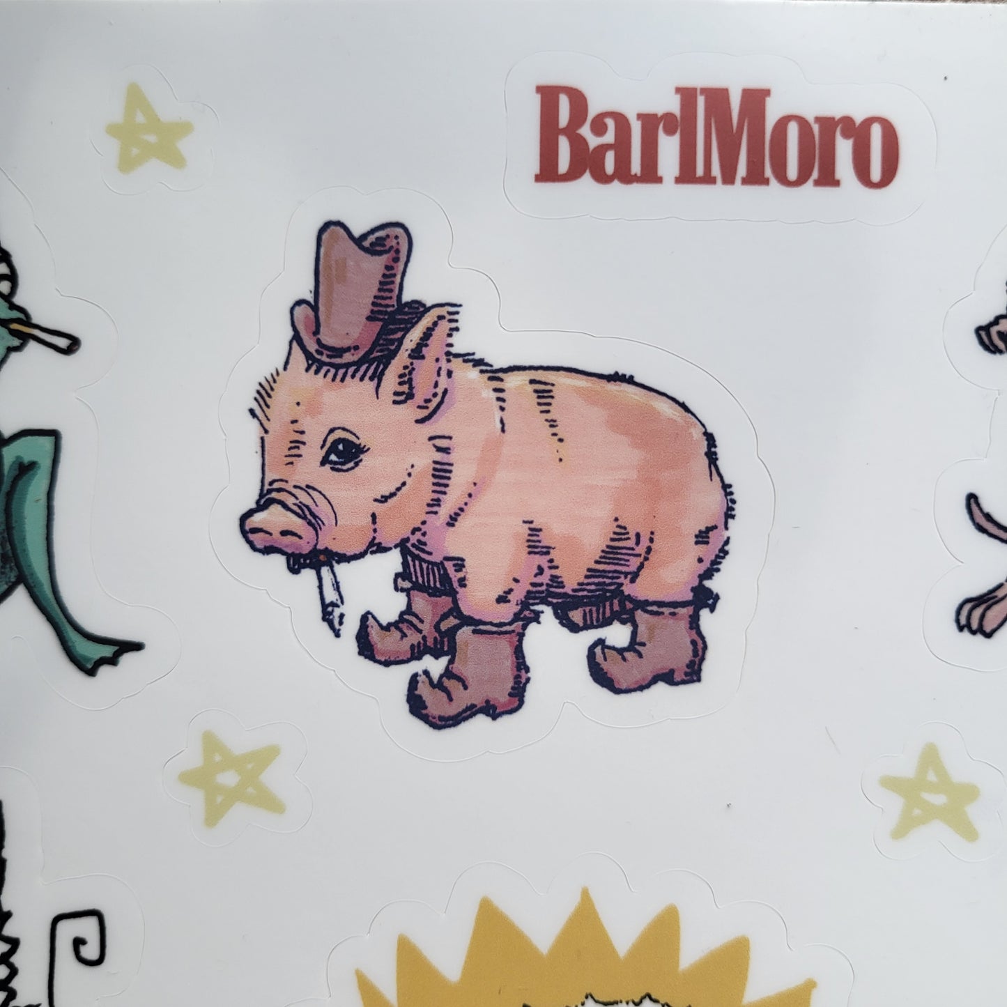 Ciggy Animals Sticker Sheet