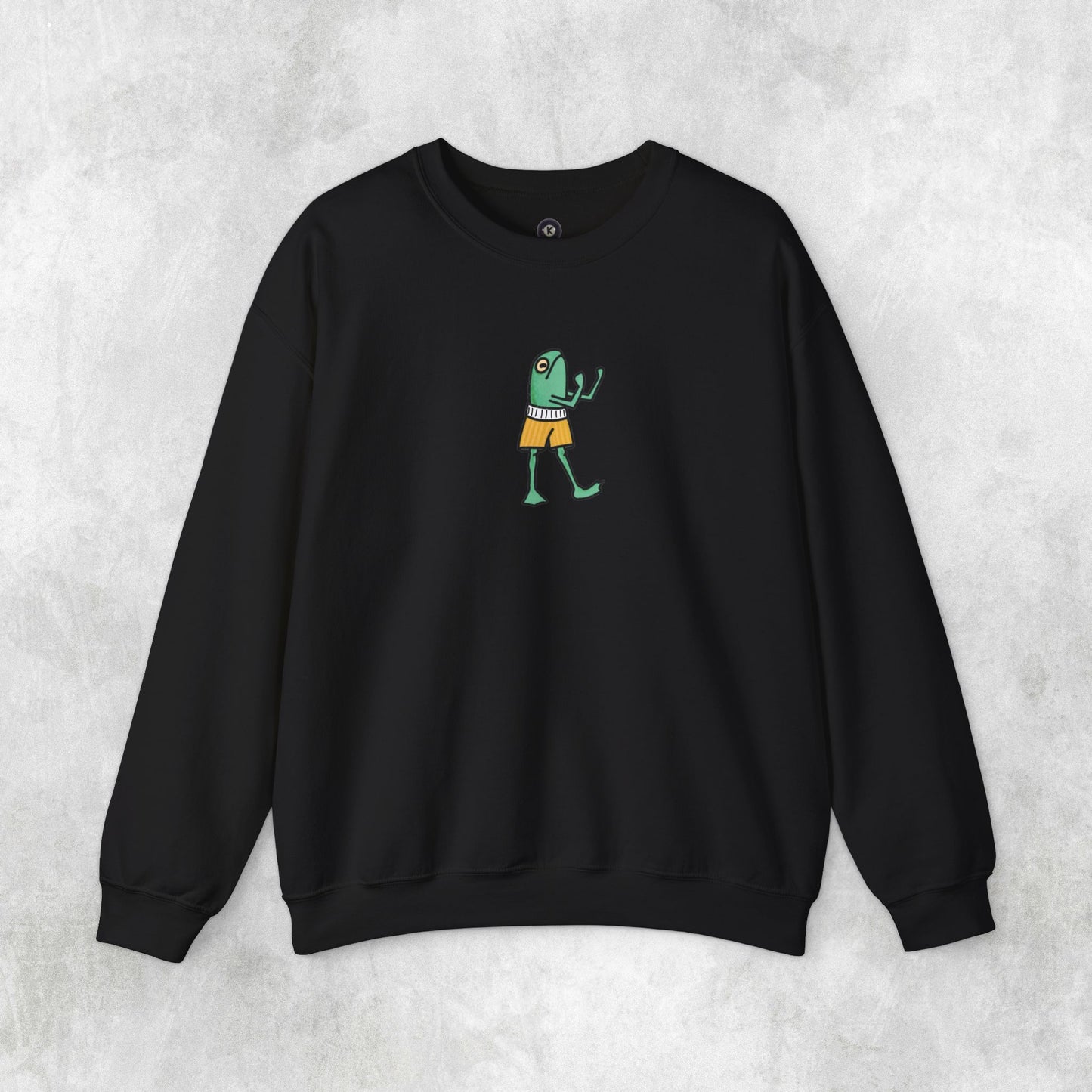 Frog Boxer Print Sweater