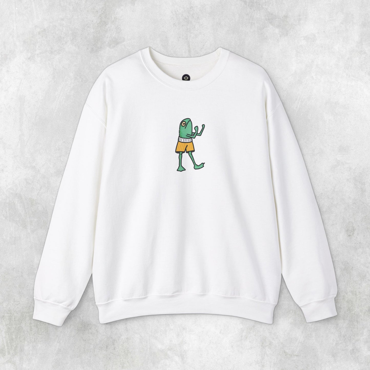 Frog Boxer Print Sweater