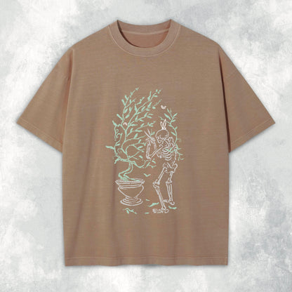 Skeleton Bonsai Heavyweight Tee