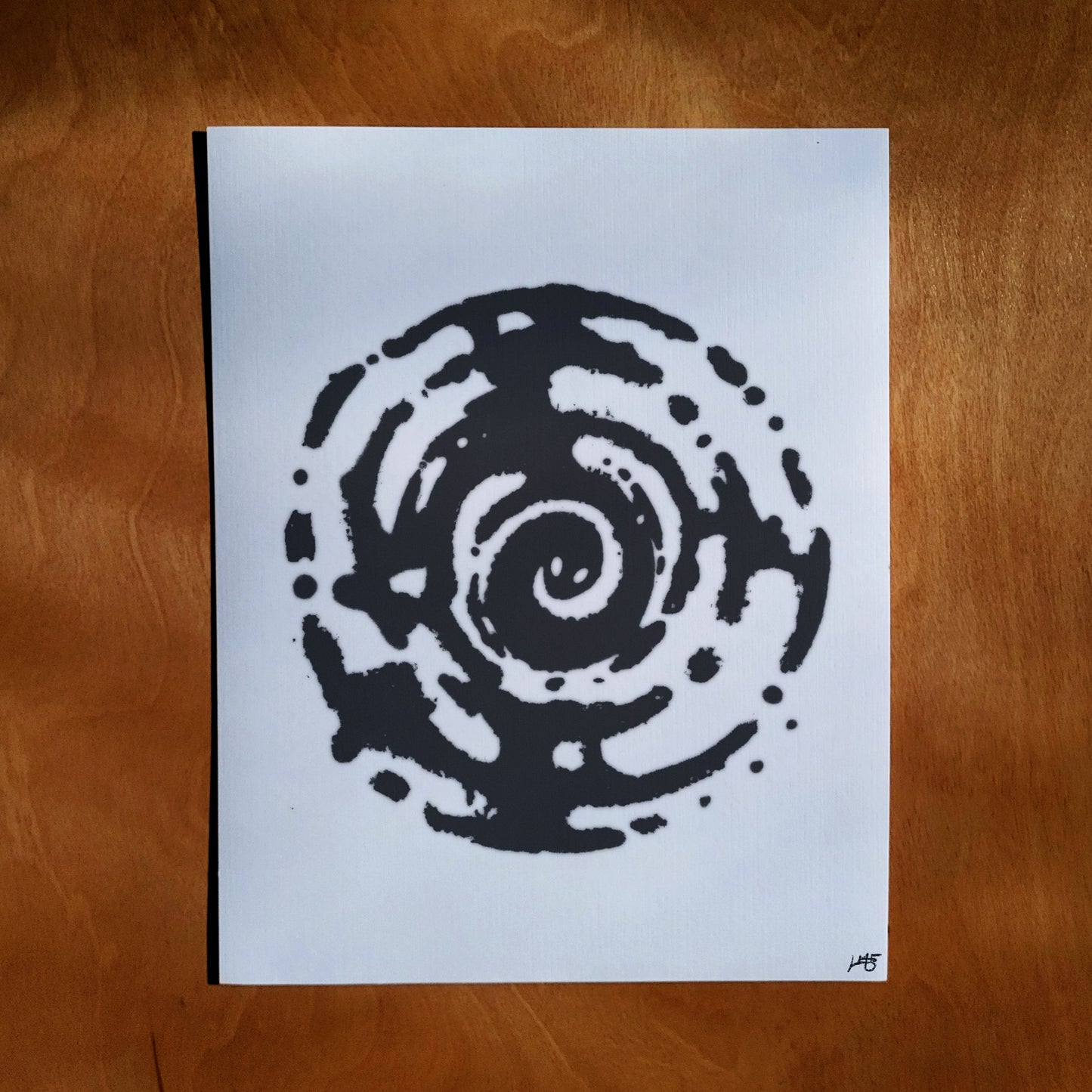 Uzumaki Curse Mark Signed Print