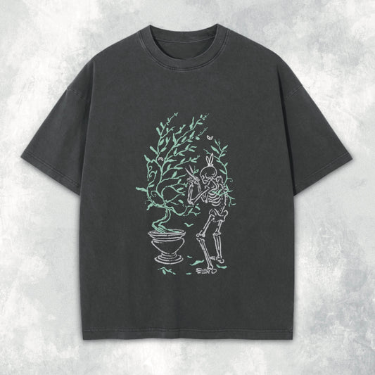 Skeleton Bonsai Heavyweight Tee