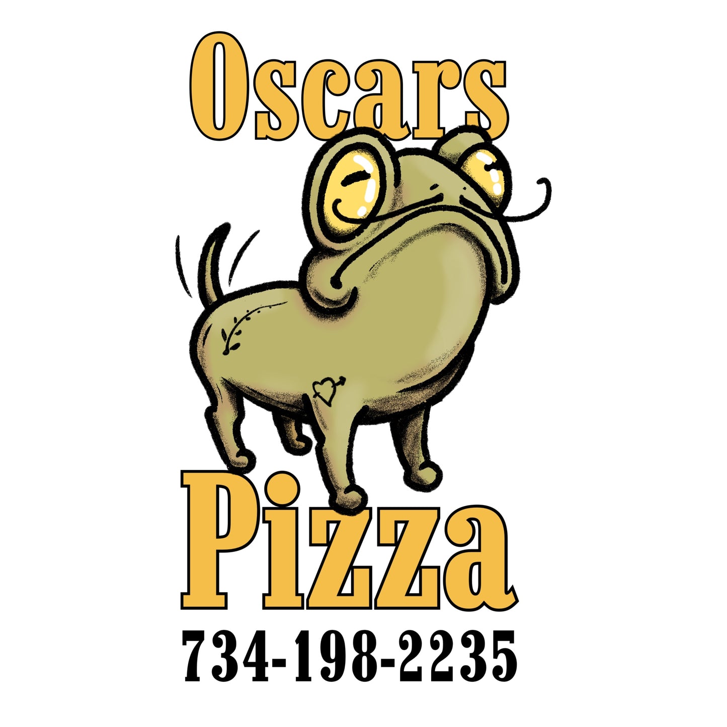 Oscars Pizza Heavyweight Tee