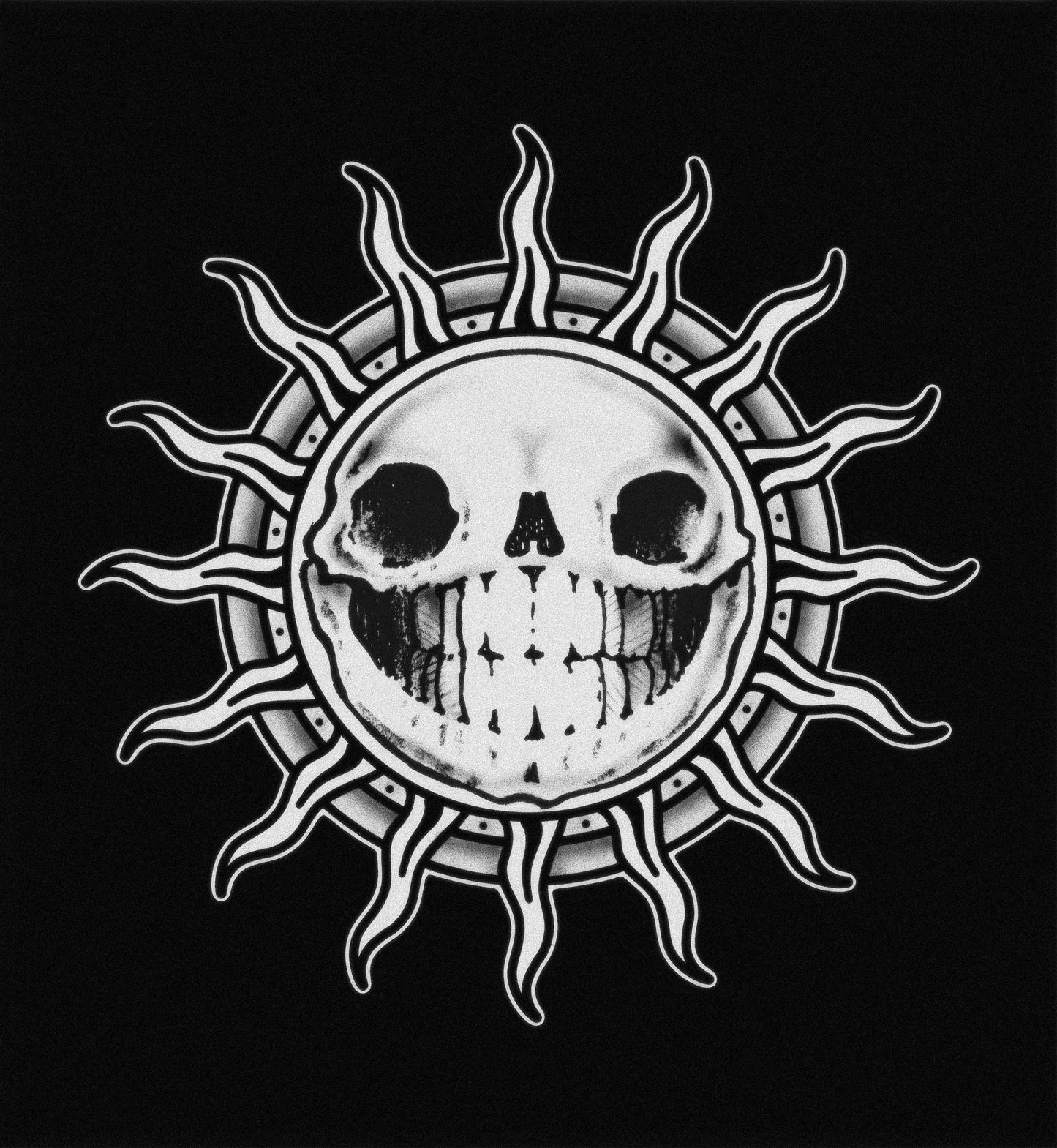 Solar Skull HeavyBlend Sweatshirt