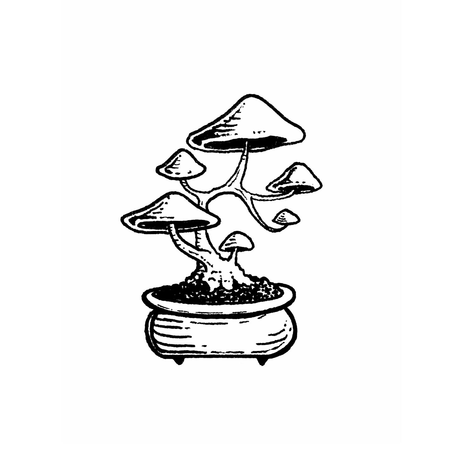 Mushroom Bonsai Tee
