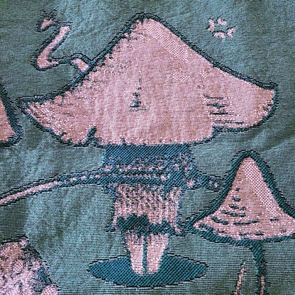 MEGA Mushroom Woven Tapestry Restock